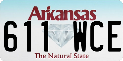 AR license plate 611WCE