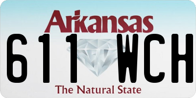 AR license plate 611WCH