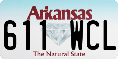 AR license plate 611WCL