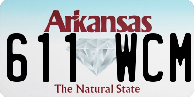 AR license plate 611WCM
