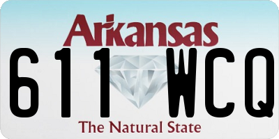 AR license plate 611WCQ