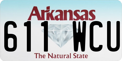 AR license plate 611WCU