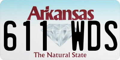 AR license plate 611WDS