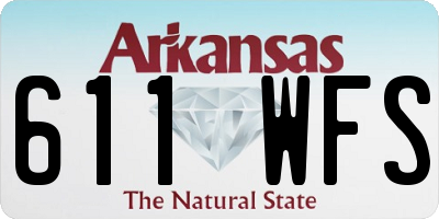AR license plate 611WFS