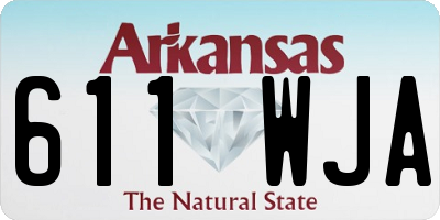 AR license plate 611WJA