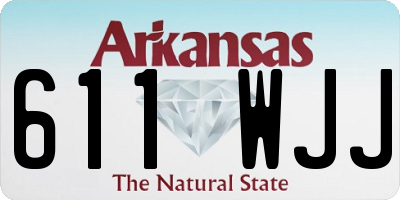 AR license plate 611WJJ