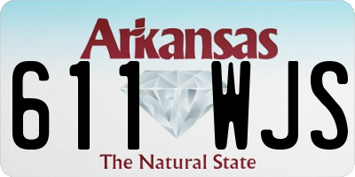 AR license plate 611WJS