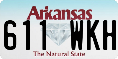 AR license plate 611WKH