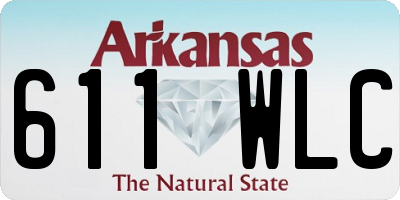 AR license plate 611WLC