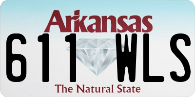 AR license plate 611WLS