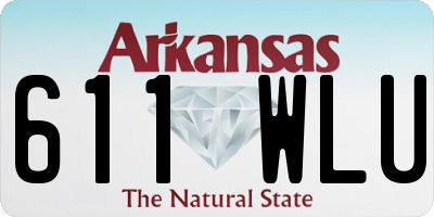 AR license plate 611WLU