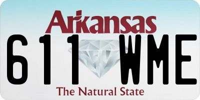 AR license plate 611WME