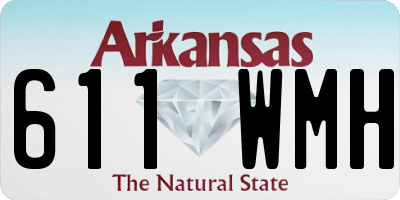 AR license plate 611WMH