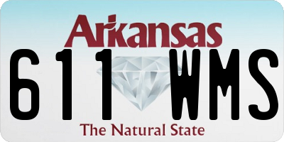 AR license plate 611WMS