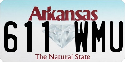AR license plate 611WMU