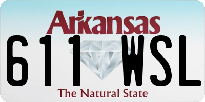 AR license plate 611WSL