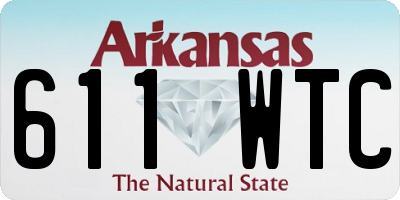 AR license plate 611WTC