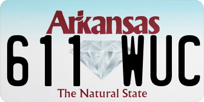 AR license plate 611WUC