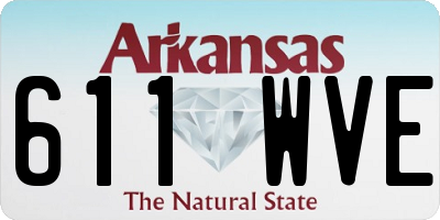 AR license plate 611WVE