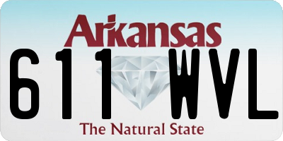 AR license plate 611WVL