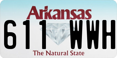 AR license plate 611WWH