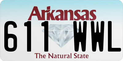 AR license plate 611WWL