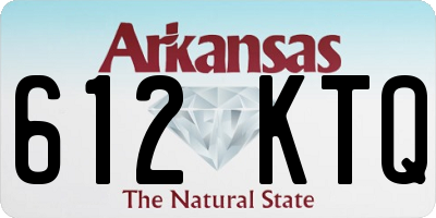 AR license plate 612KTQ
