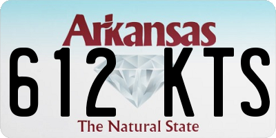 AR license plate 612KTS