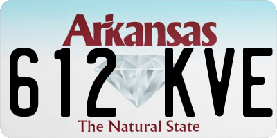 AR license plate 612KVE