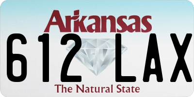 AR license plate 612LAX