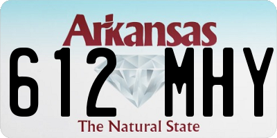 AR license plate 612MHY