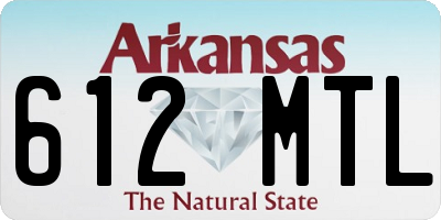 AR license plate 612MTL