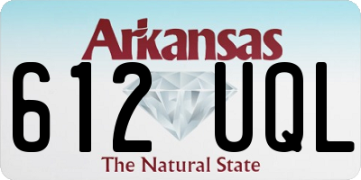 AR license plate 612UQL