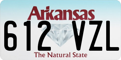 AR license plate 612VZL