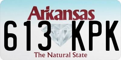 AR license plate 613KPK