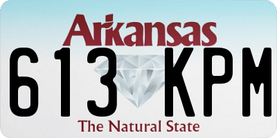 AR license plate 613KPM