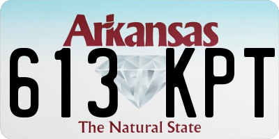 AR license plate 613KPT