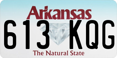 AR license plate 613KQG