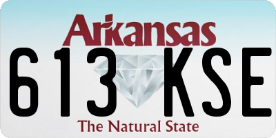 AR license plate 613KSE
