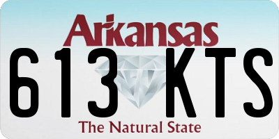 AR license plate 613KTS
