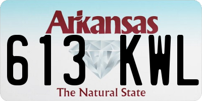 AR license plate 613KWL