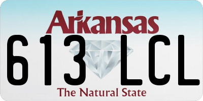 AR license plate 613LCL