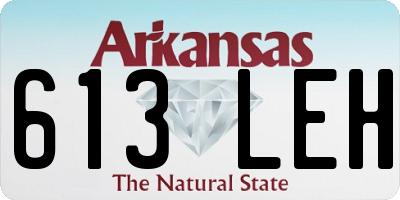 AR license plate 613LEH