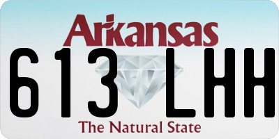 AR license plate 613LHH
