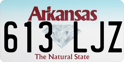 AR license plate 613LJZ