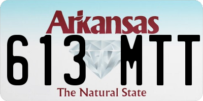 AR license plate 613MTT