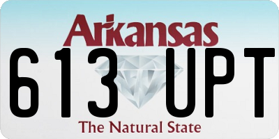 AR license plate 613UPT