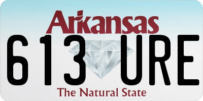 AR license plate 613URE