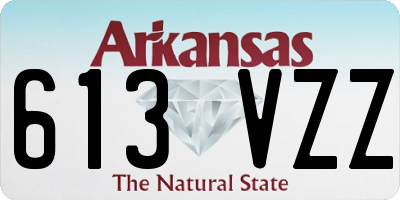 AR license plate 613VZZ