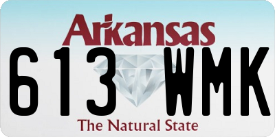 AR license plate 613WMK